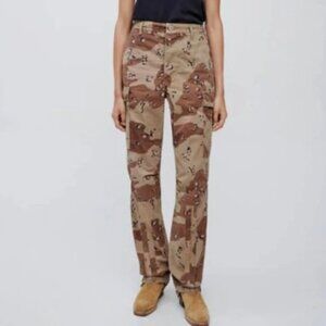 RE/DONE Camo Cargo Pants Size Medium